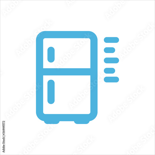 refrigerator icon flat vector logo design trendy