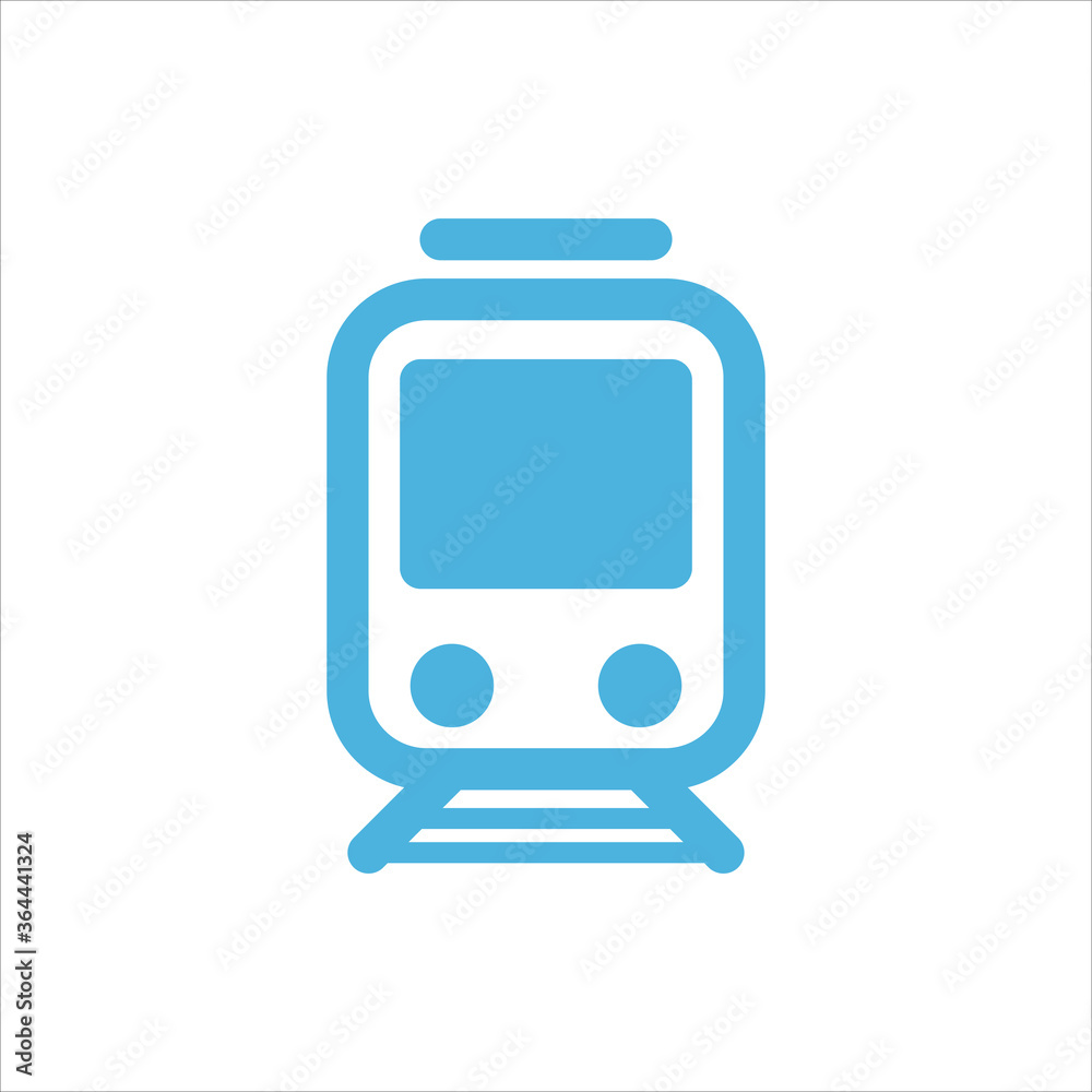 train icon flat vector logo design trendy train icon flat vector logo design trendy