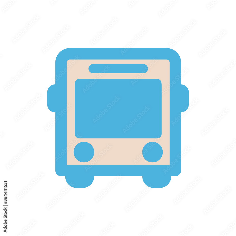 bus icon flat vector logo design trendy bus icon flat vector logo design trendy