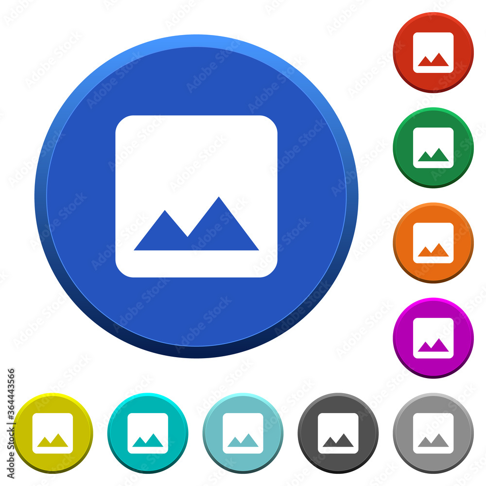 Single image beveled buttons Single image beveled buttons