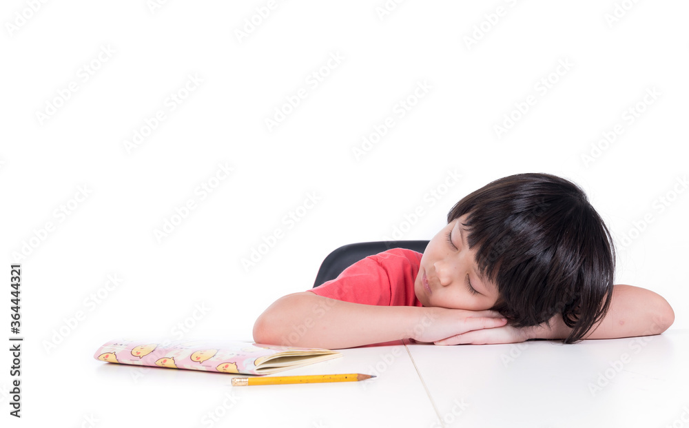kid is sleeping on the table, study hard
kid is sleeping on the table, study hard