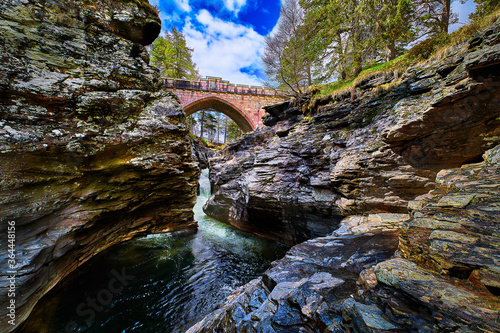 Принти на полотні Linn of Dee