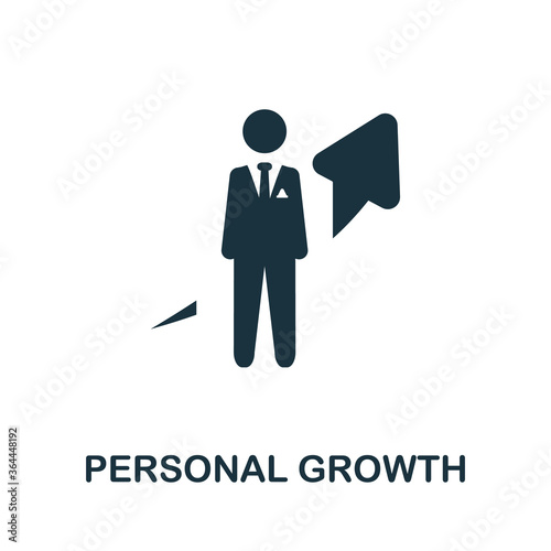 Personal Growth icon. Simple element from business management collection. Creative Personal Growth icon for web design, templates, infographics and more