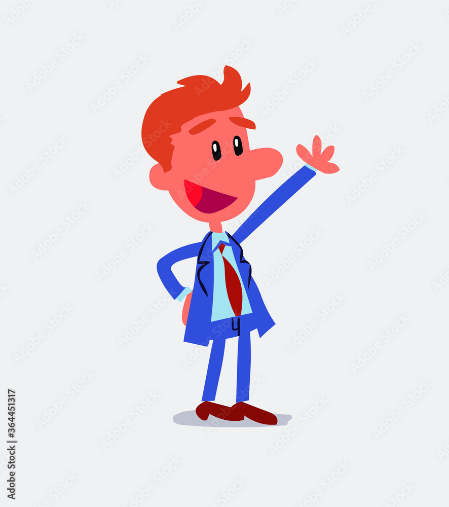 Business man explaining something while pointing
Business man explaining something while pointing
