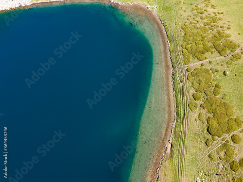 The Kidney lake at The Seven Rila Lakes, Bulgaria photo