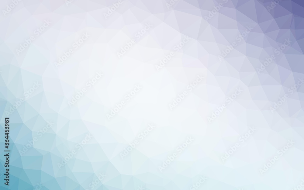 Obraz premium Dark Purple vector abstract mosaic pattern. Creative geometric illustration in Origami style with gradient. Completely new template for your banner.
