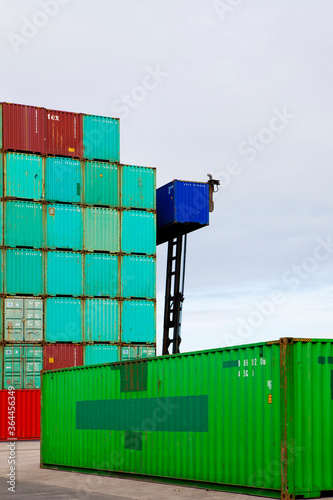 Conteneur ou containers photo