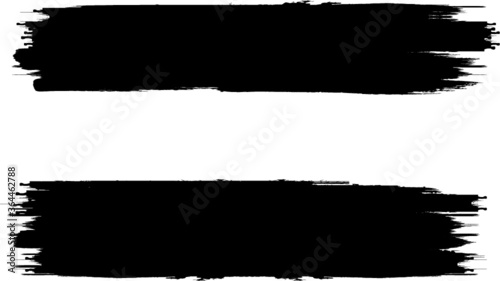 Vector Frames. rectangles for image. distress texture . Grunge Black borders isolated on the background . Dirt effect . geometric shapes for your design