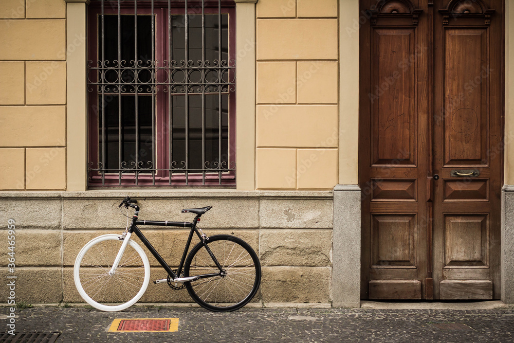 Bike no centro de São Paulo.