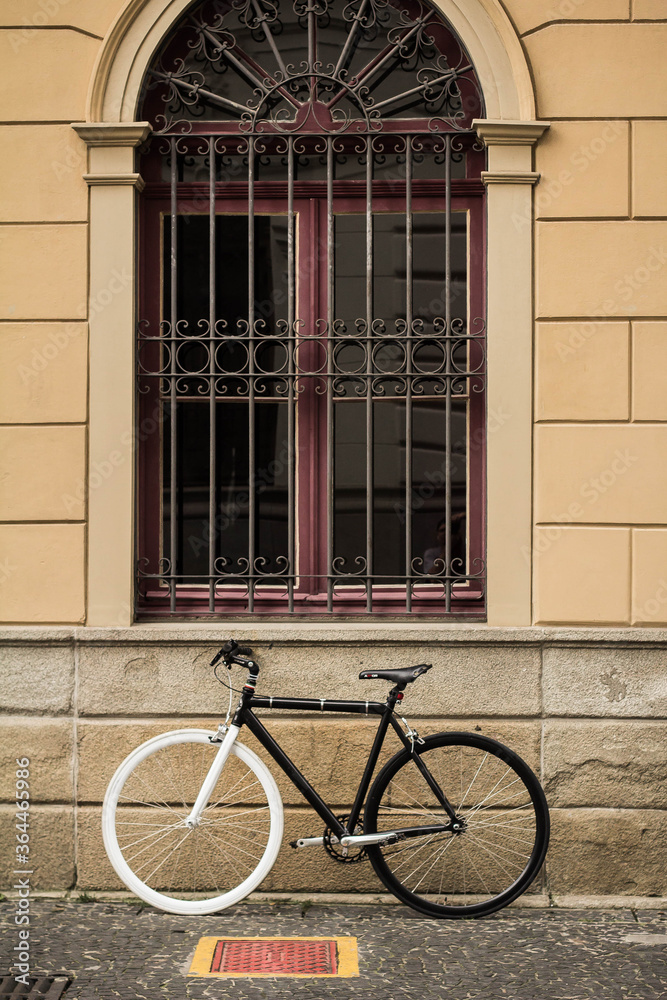 Bike no centro de São Paulo.