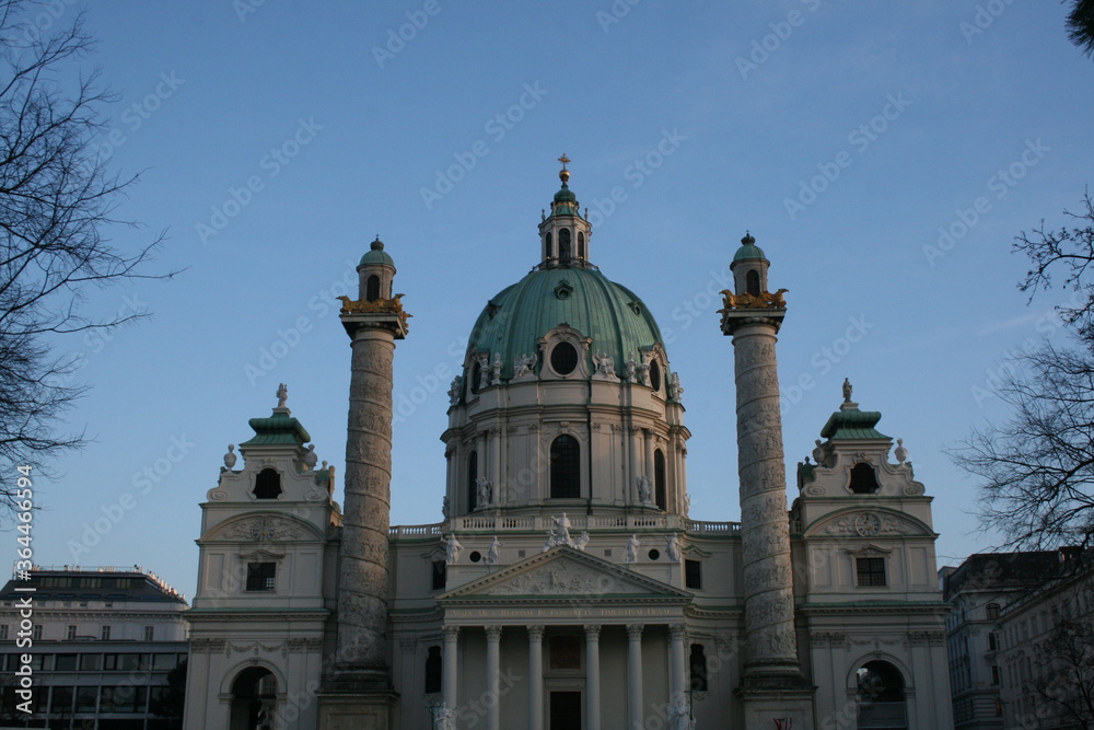 St. Charles Church in Vienna, Karlskirche in Wien