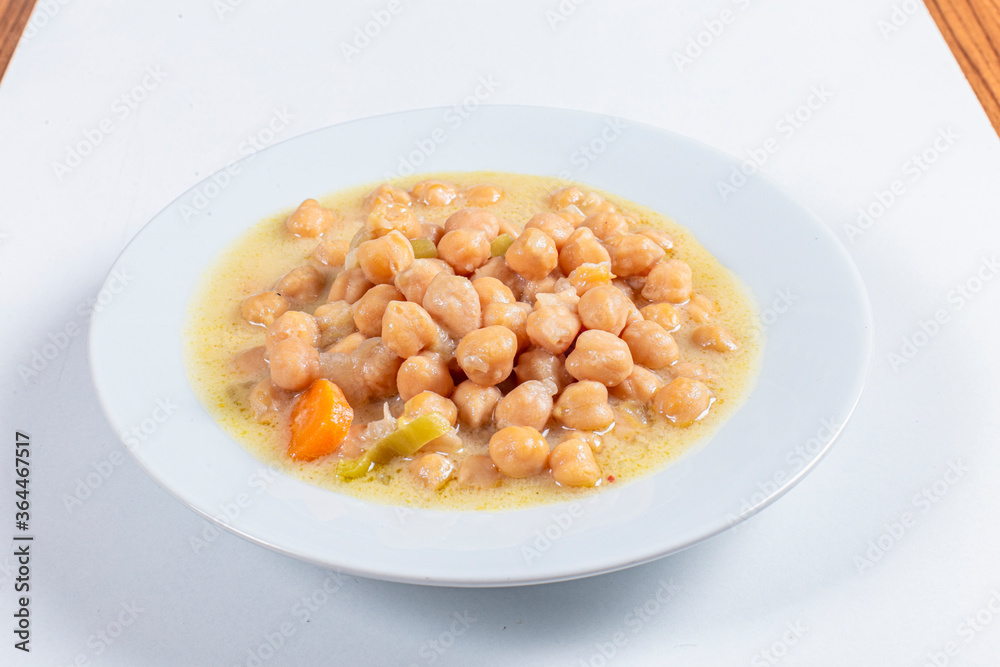 Nohutlu Sulu Yemeği, Turkish traditional food. (Turkish cuisine) Homemade Food Chickpeas. Nohutlu Sulu Yemeği, Turkish traditional food. (Turkish cuisine) Homemade Food Chickpeas.