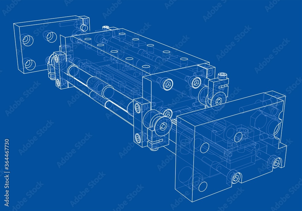 Abstract industry object concept