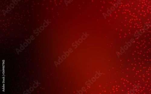 Dark Red vector layout with cosmic stars. Modern abstract illustration with Big Dipper stars. Smart design for your business advert.