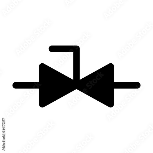 Gate valve icon