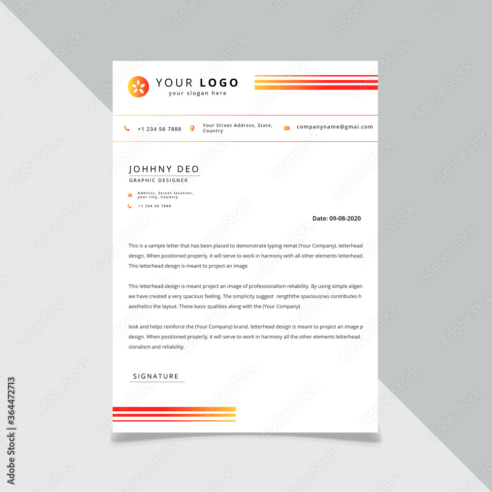Letterhead 7 Letterhead 7