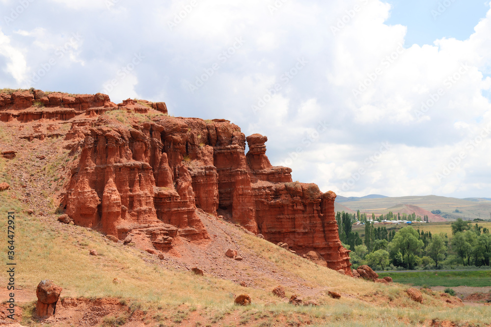 Great view of Narman fairy chimneys.erzurum Great view of Narman fairy chimneys.erzurum