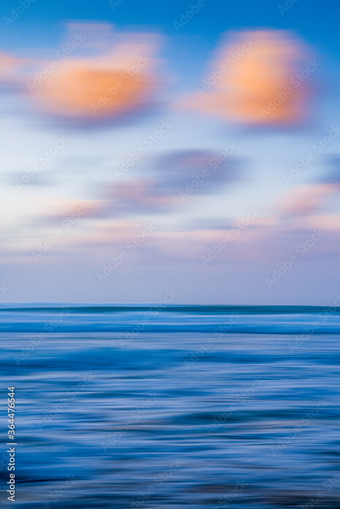 Blurred abstract background of sea view