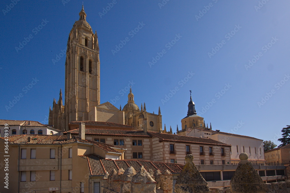 Cathedral in Segovia,Castile and Leon,Spain,Europe
