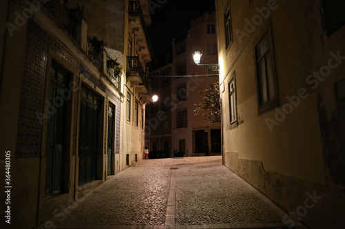 Lisboa Lisbon by night, capital of Portugal © PANAGIOTIS