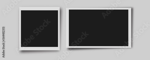 Picture frame vector mockup