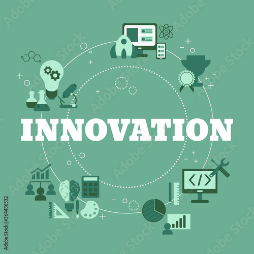 Innovation vector concept