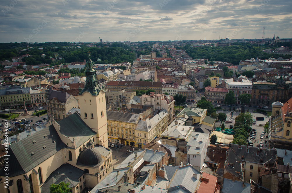 panorama of lviv