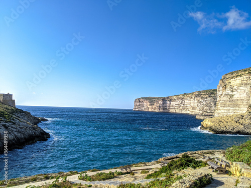 view of the coast of malta © Adesh