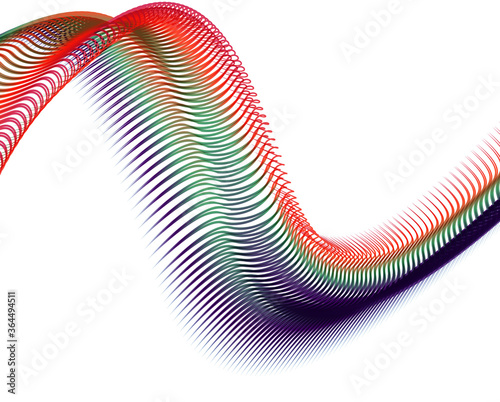 Abstract background blend wave line design for Wallpaper, Banner, Background, Card, Book Illustration, landing page