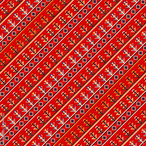 Romanian traditional pattern 74