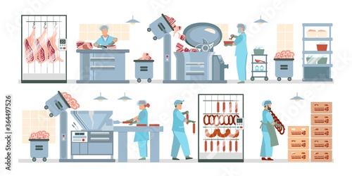 Meat Processing Plant Composition