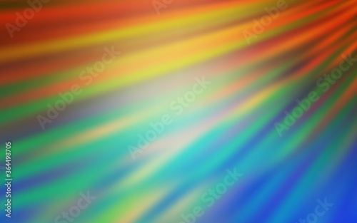 Light Blue, Yellow vector colorful blur backdrop. New colored illustration in blur style with gradient. Elegant background for a brand book.