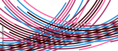 Аbstract moving colorful lines vector backgrounds for cover, placard, poster, banner or flyer
