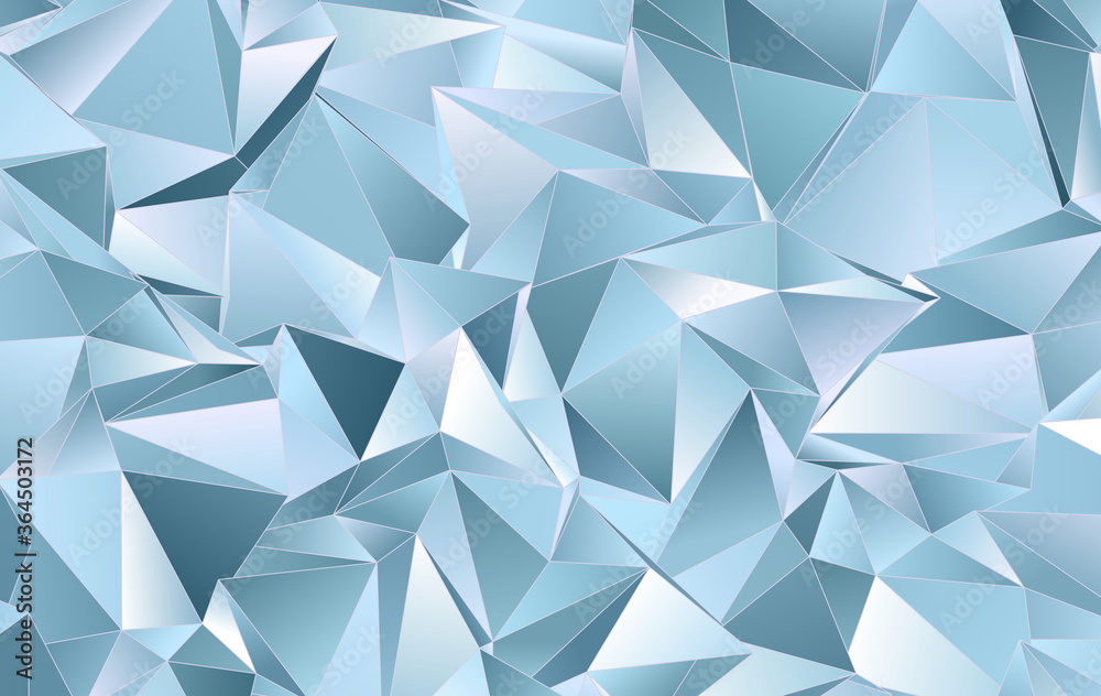 Fototapeta premium Abstract Low-Poly background. triangulated texture. Design 3d. Polygonal geometrical pattern. Triangular modern style