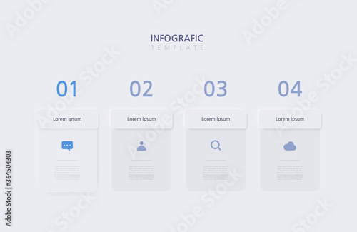 Presentation business infographics template. Vector illustration.