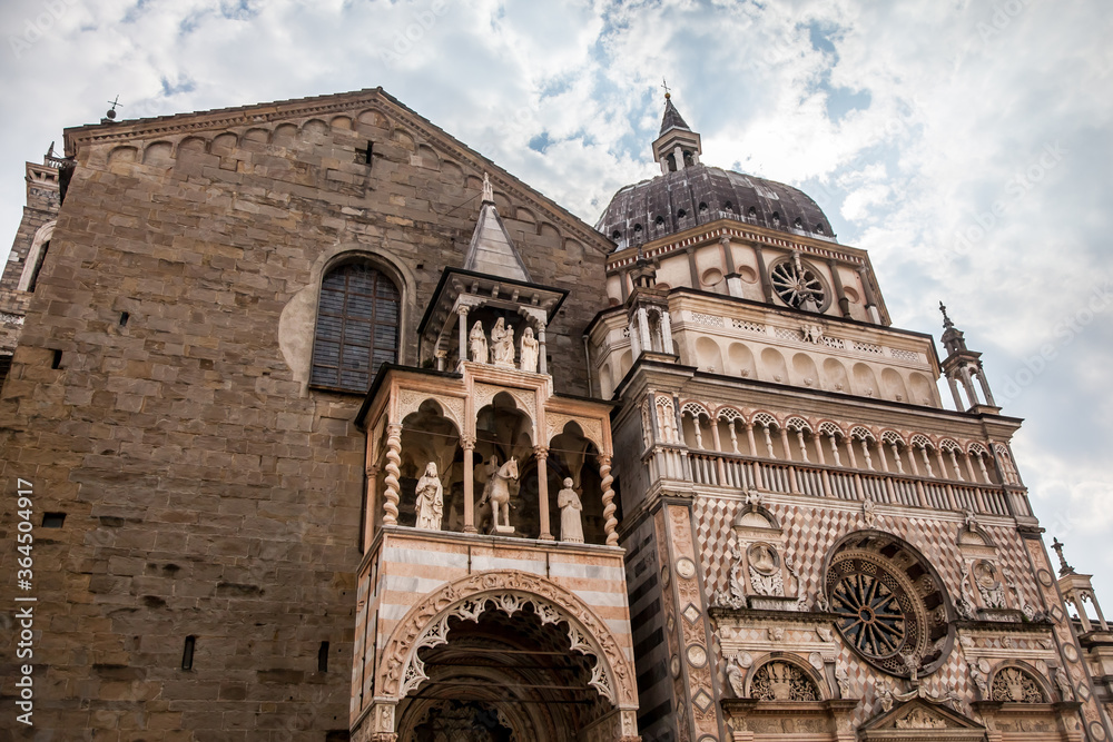 Cathedral of Santa Maria Maggiore in Bergamo. Lombardy. Italy