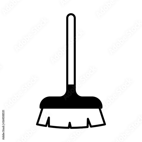 brush lineal style icon vector design