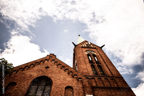 Church in the center of Riga, Latvia