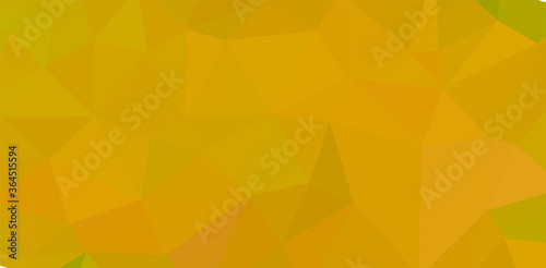 Creative design yellow template random bright colors low poly background