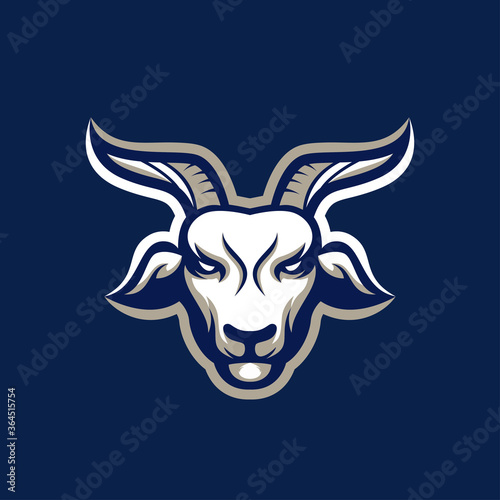 awesome goat vector illustrator abstract