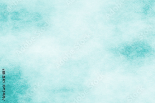 watercolor blue sky clouds abstract texture background. art painting smooth blue colors wet effect drawn canvas.
