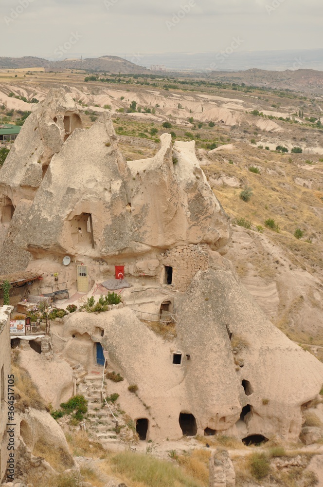 rock, stone, nature, cave, landscape, mountain, rocks, travel, canyon, desert, cliff, turkey, geology, ancient, sandstone, tourism, cappadocia, sky, old