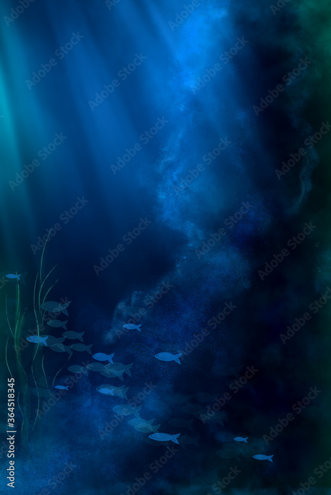 Vertical Underwater World
