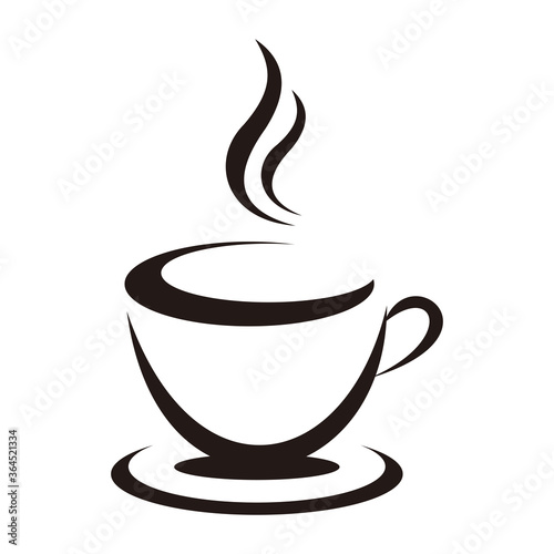 Coffee cup Logo Template vector icon design