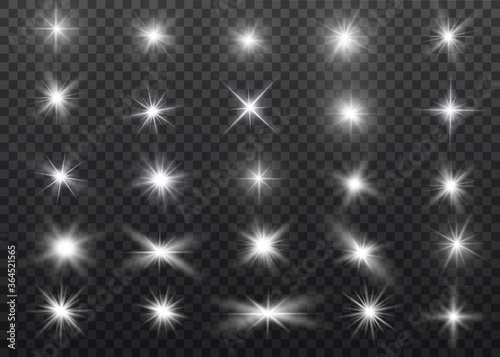 White light stars.