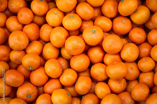 Lots of orange tangerines texture