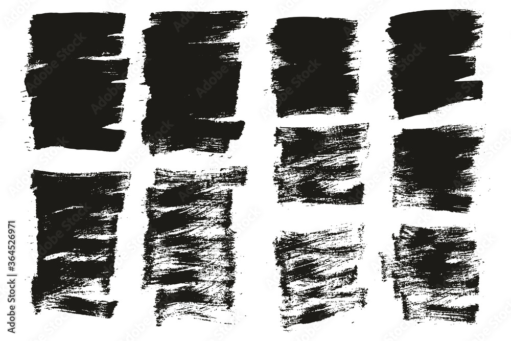 Flat Paint Brush Thin Short Mix Background High Detail Abstract Vector Background Mix Set Flat Paint Brush Thin Short Mix Background High Detail Abstract Vector Background Mix Set