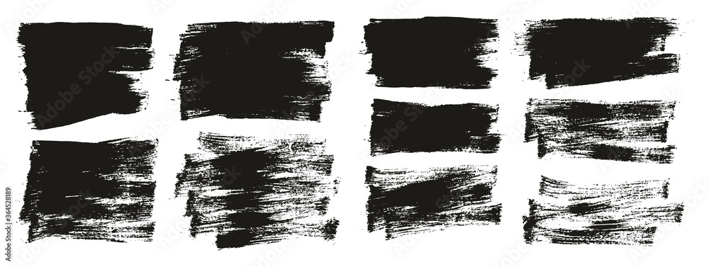 Flat Paint Brush Thin Short Mix Background High Detail Abstract Vector Background Mix Set Flat Paint Brush Thin Short Mix Background High Detail Abstract Vector Background Mix Set