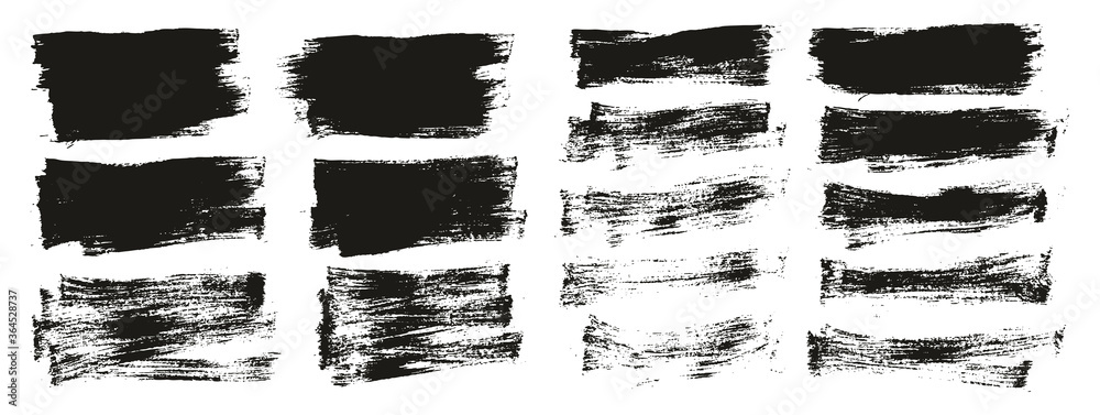 Flat Paint Brush Thin Short Mix Background High Detail Abstract Vector Background Mix Set Flat Paint Brush Thin Short Mix Background High Detail Abstract Vector Background Mix Set