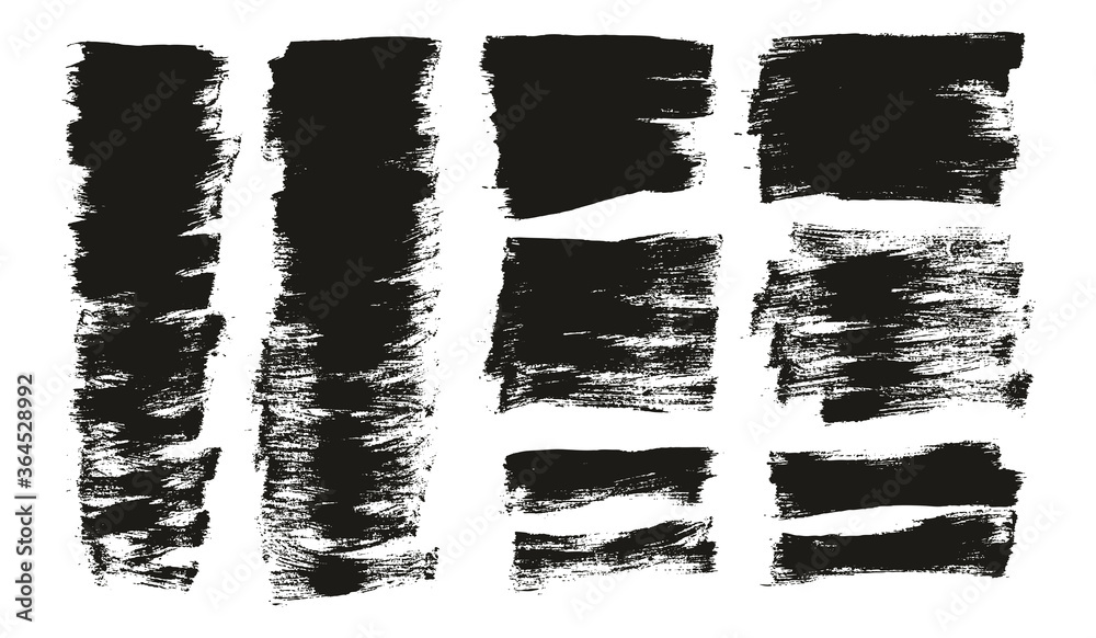 Flat Paint Brush Thin Short Mix Background High Detail Abstract Vector Background Mix Set Flat Paint Brush Thin Short Mix Background High Detail Abstract Vector Background Mix Set
